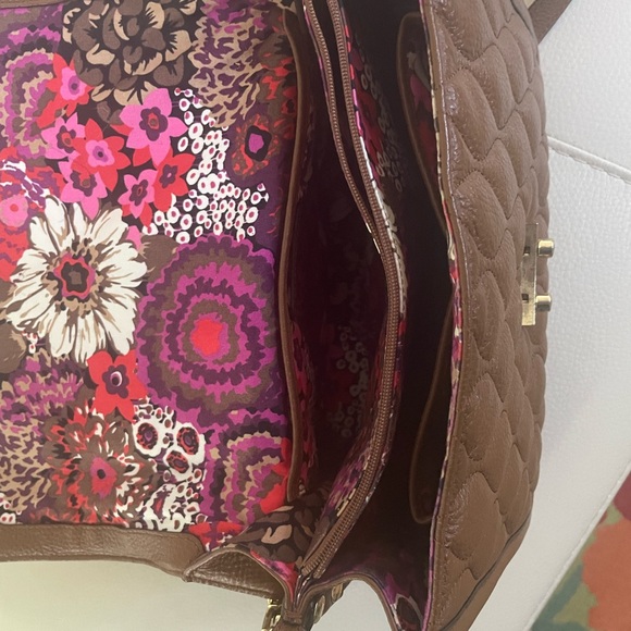 Vera Bradley leather quilted bag - Picture 5 of 8